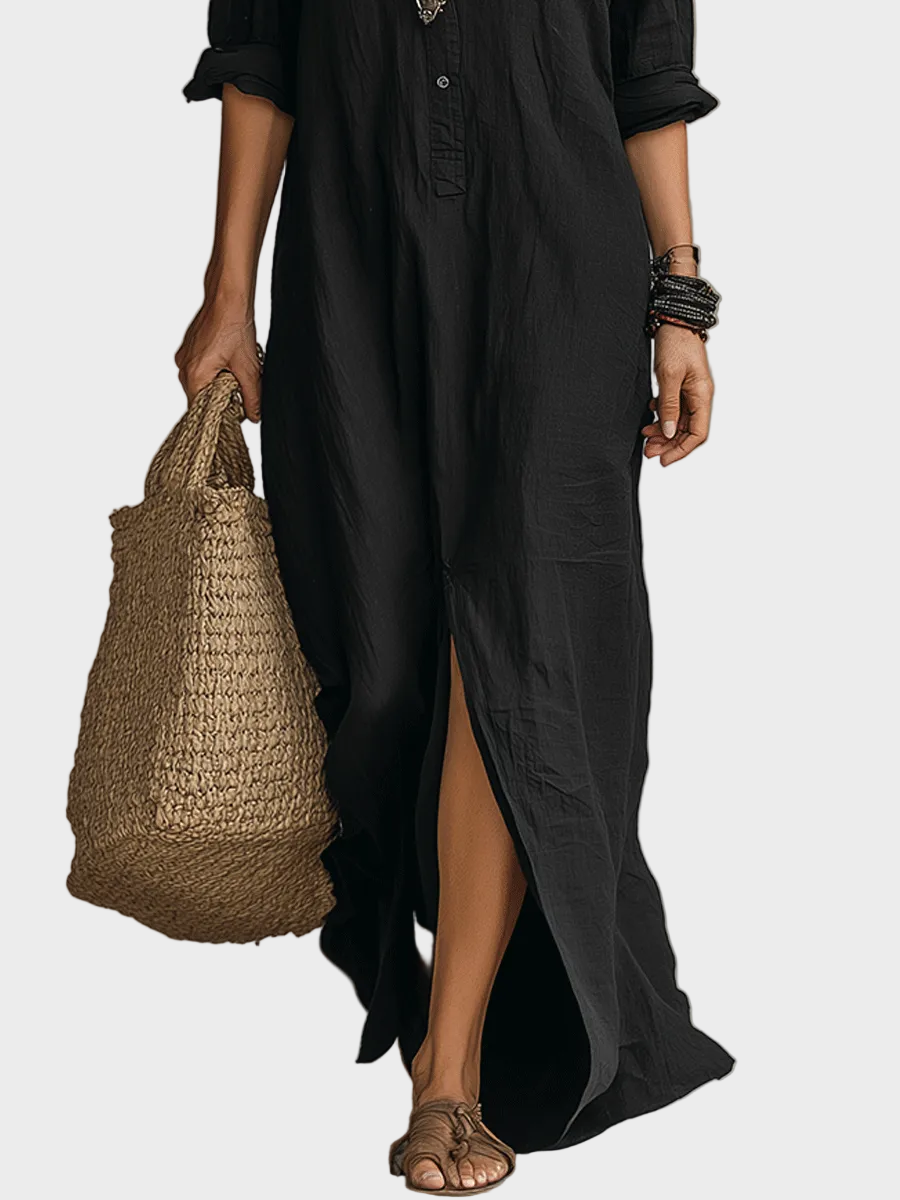 Delilah™ - Knäppning Bohemisk Klänning