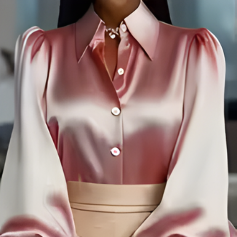 Aiza™- Satinskjorta