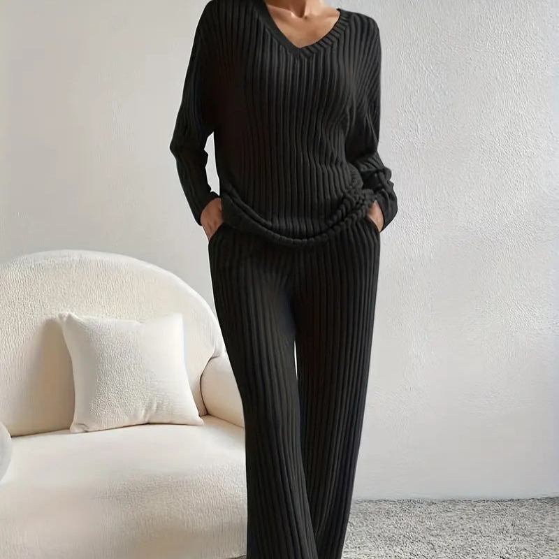 Donna™- Ribbad Loungeset