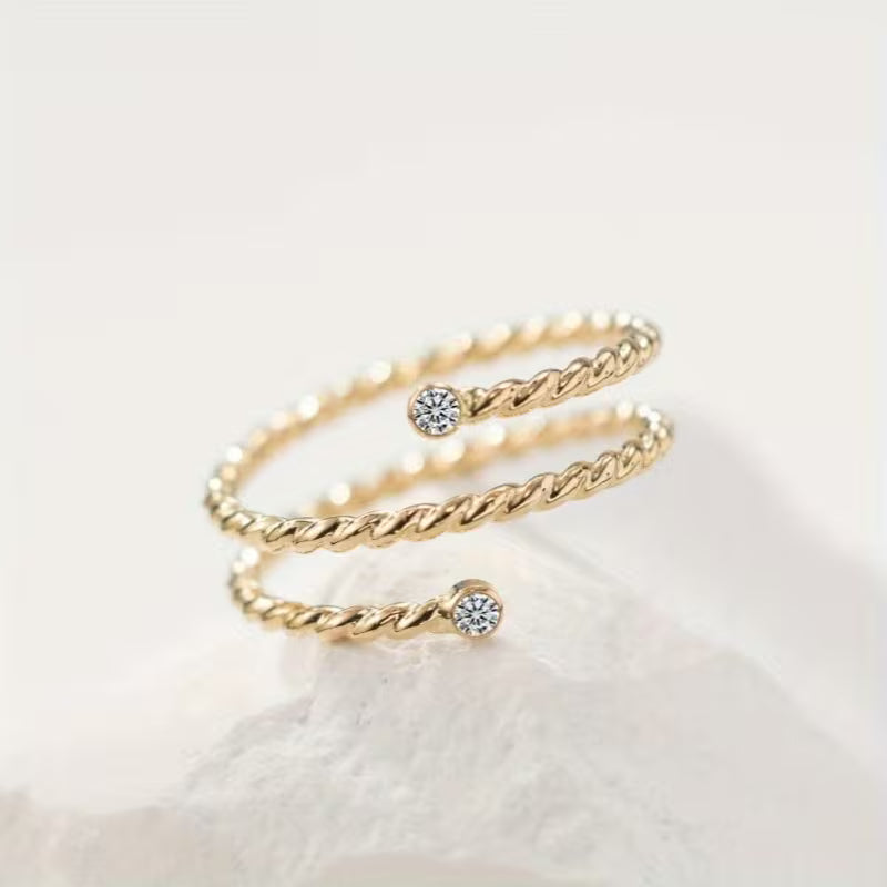 Vridna Zirkonring | Tillsammans mot Bröstcancer