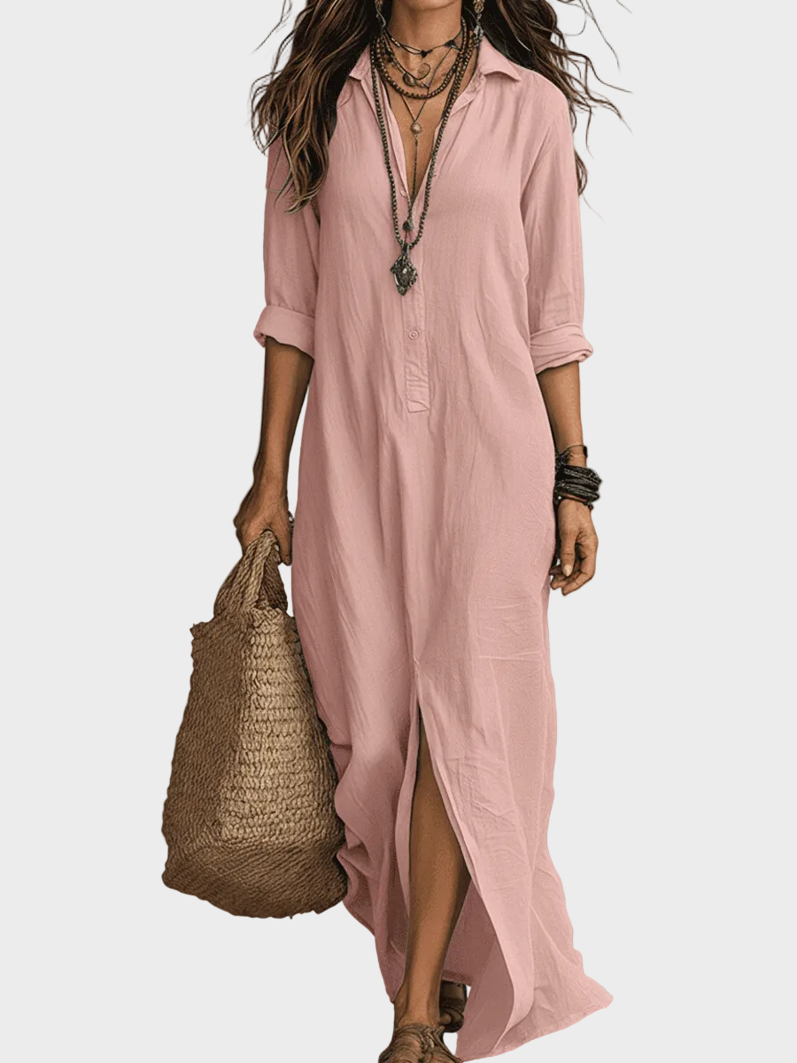 Delilah™ - Knäppning Bohemisk Klänning