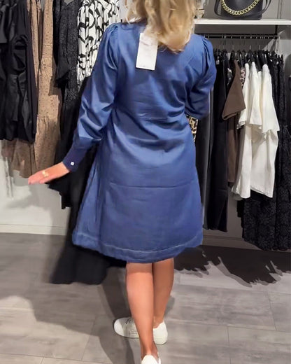 Maika™ - Knappfram Klänning