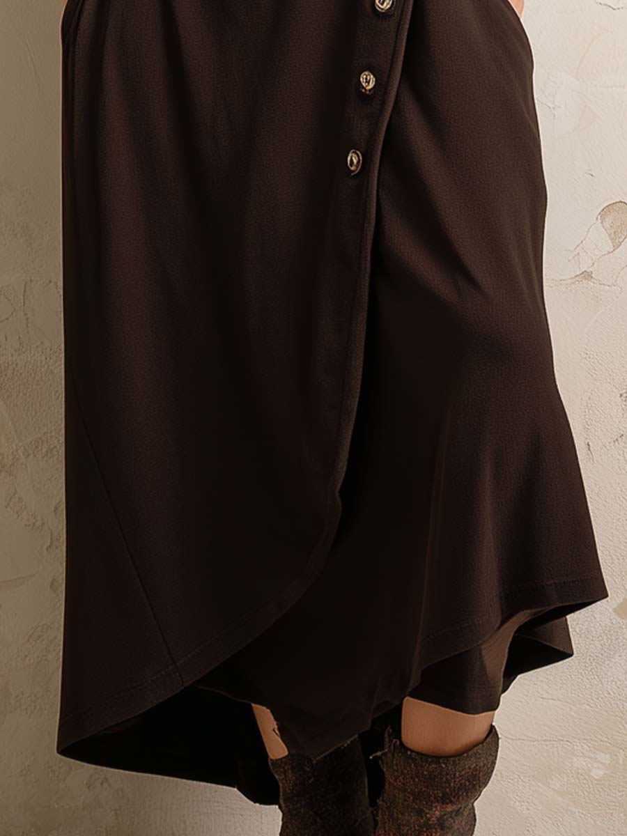 Zazha™ – Asymmetrisk Boho maxiklänning