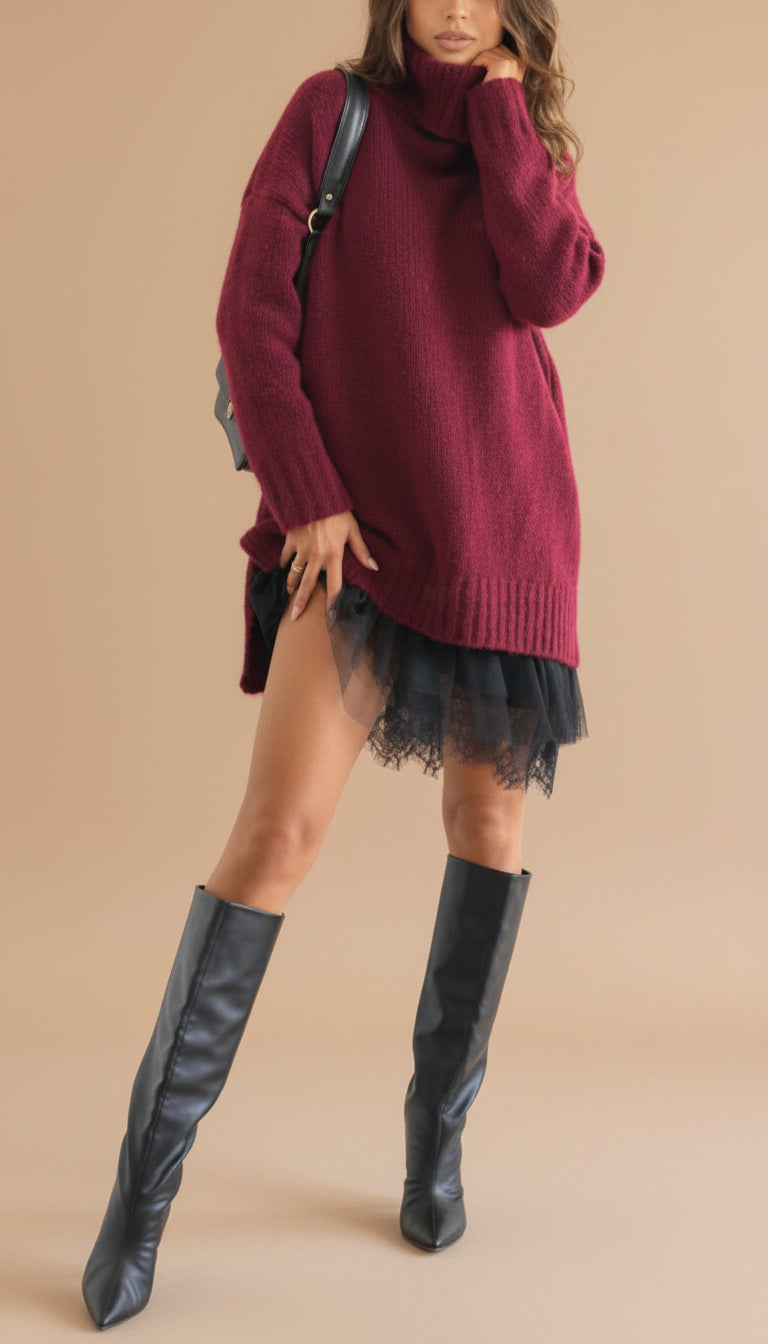 Arina™ - Elegant Midiklänning