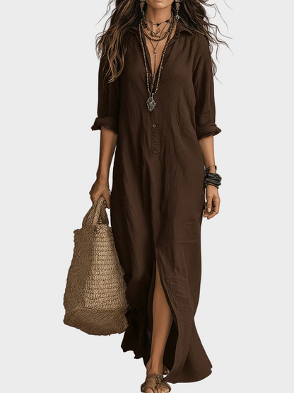 Delilah™ - Knäppning Bohemisk Klänning