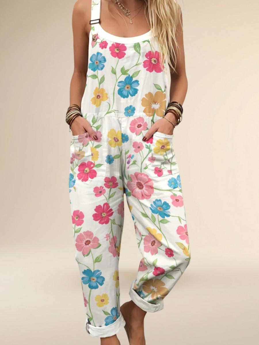 Amelisse™ – Blomster Jumpsuit