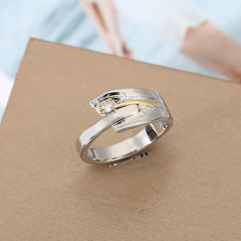 Tvåfärgad Ring | Tillsammans mot Bröstcancer