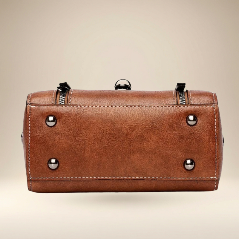 Zoe™ - Tidlös elegans i läder med axelrem