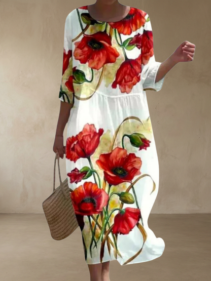 Hayley™ – Stilfull blommig maxiklänning