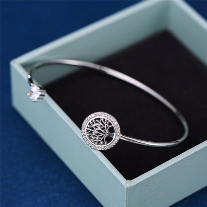 Gold Tree of Life Bangle