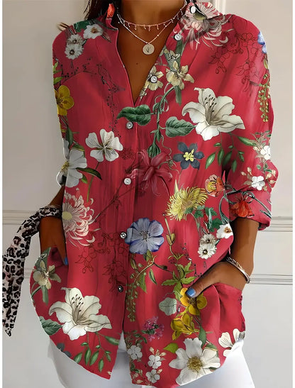 Violy™ – Färgglad Blus