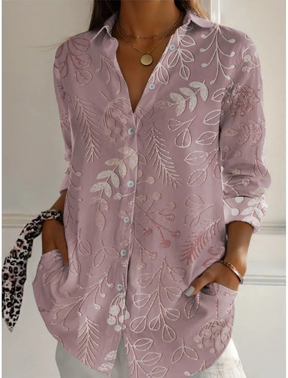 Vivienne™ – Mönstrad Blus