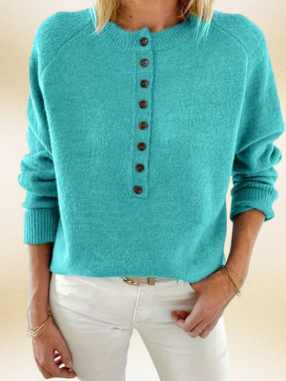 Turkos Knapptröja | Tillsammans mot Diabetes