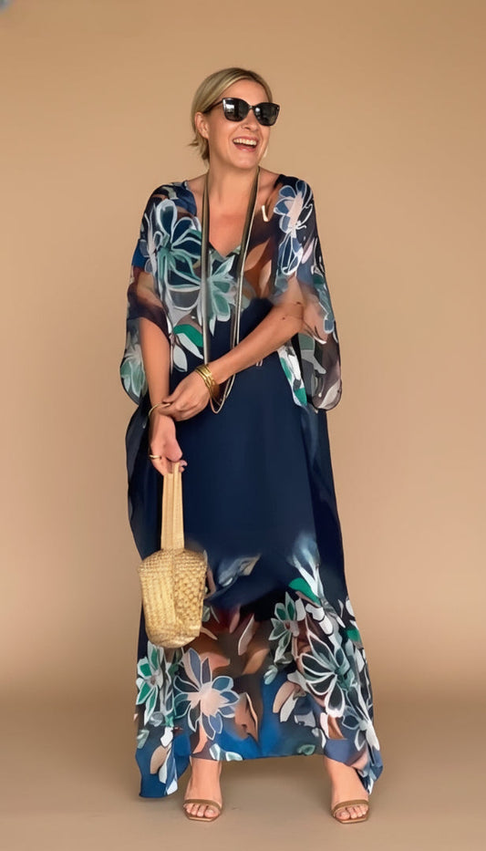 Thelma™ - Blommig Klänning