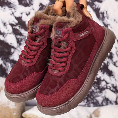 Aveline™ - Varm Plyschankelstövlar
