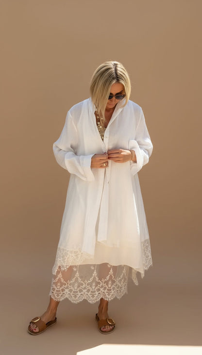 Amilya™ - Elegant Klänningsset i Spets